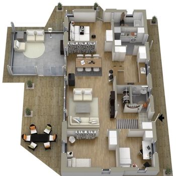 An image of the home at Borgasgatan, Varberg