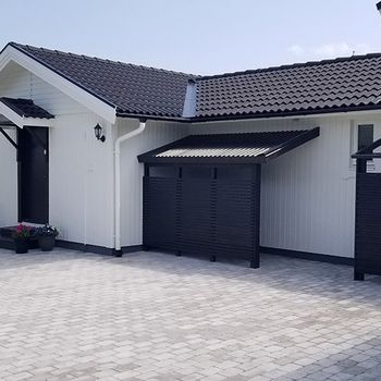 An image of the home at Svarteskärsvägen, Varberg