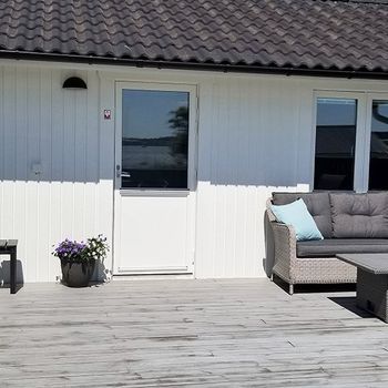 An image of the home at Svarteskärsvägen, Varberg