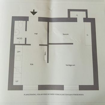 An image of the home at Sveavägen, Stockholm