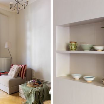 An image of the home at Dalagatan, Stockholm