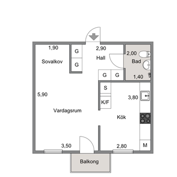 An image of the home at Nysättravägen, Södertälje