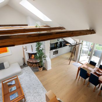 An image of the home at Roslagsgatan, Stockholm