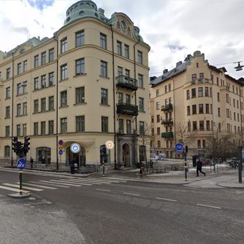 An image of the home at Birkagatan, Stockholm
