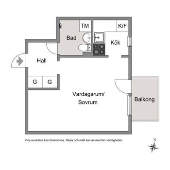 An image of the home at Biborgsgatan, Södertälje