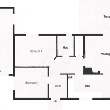 An image of the home at Björkvallavägen, Upplands Väsby