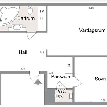 An image of the home at Smedjegatan, Norrköping