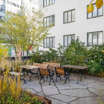 An image of the home at Celsiusgatan, Stockholm