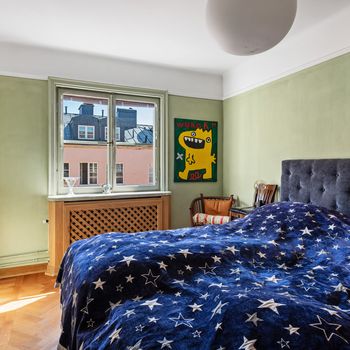 An image of the home at Drejargatan, Stockholm