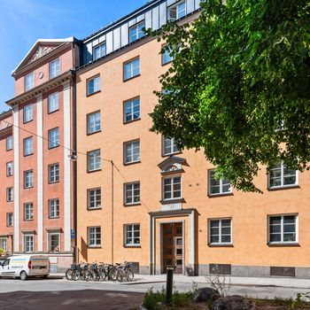 An image of the home at Drejargatan, Stockholm