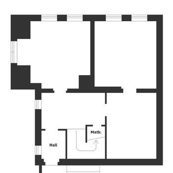 An image of the home at Drottninggatan, Huskvarna