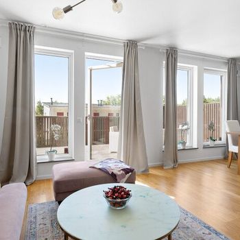 An image of the home at Västfjordsgatan, Stockholm