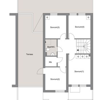 An image of the home at Västfjordsgatan, Stockholm