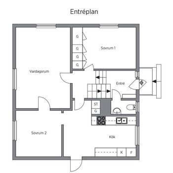 An image of the home at Eriksdalsvägen, Olsfors