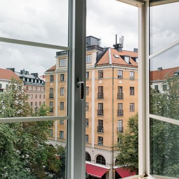 An image of the home at Tomtebogatan, Stockholm