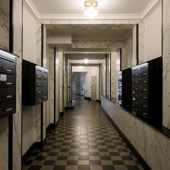 An image of the home at Tomtebogatan, Stockholm