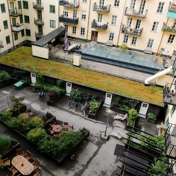 An image of the home at Tomtebogatan, Stockholm