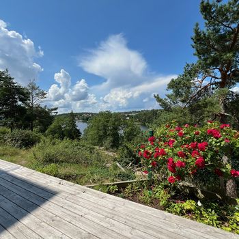 An image of the home at Essingestråket, Stockholm