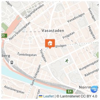 An image of the home at Karlbergsvägen, Stockholm