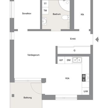 An image of the home at Linbastagatan, Helsingborg