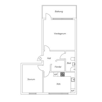 An image of the home at Granövägen, Södertälje