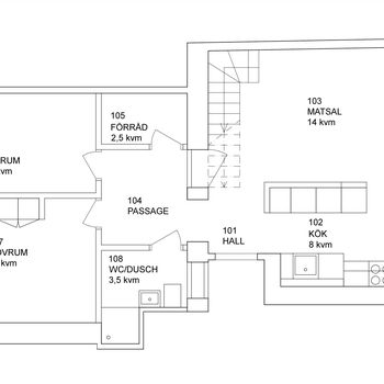 An image of the home at Hedemoratäppan, Stockholm