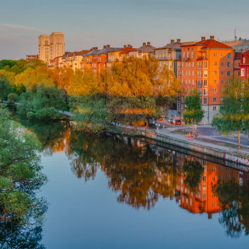 An image of the home at Svarvargatan, Stockholm