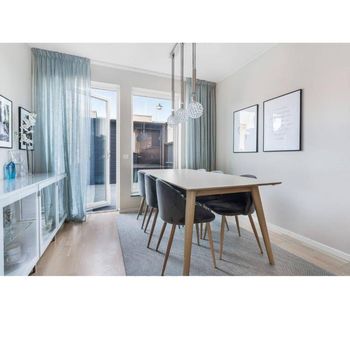 An image of the home at Västfjordsgatan, Stockholm