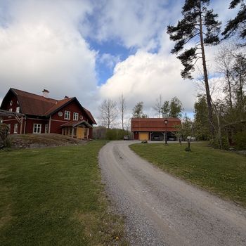 An image of the home at Eknäs, Södertälje