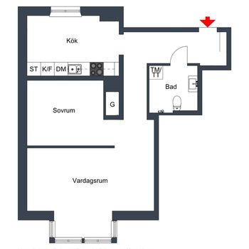 An image of the home at Nedre Nytorgsgatan 26, Helsingborg