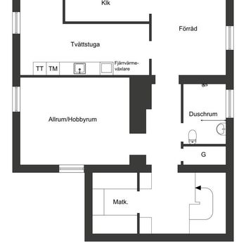 An image of the home at Taborsbergsvägen, Norrköping