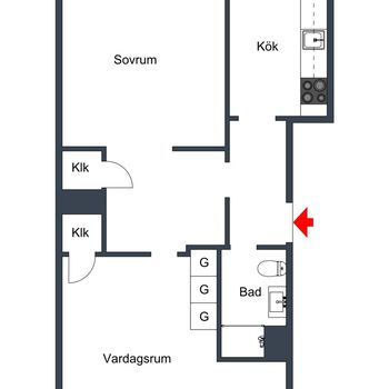 An image of the home at Tranemansgatan 10, Helsingborg