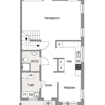 An image of the home at Silvergatan, Enköping