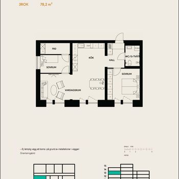 An image of the home at Östra sandgatan 3B, Helsingborg