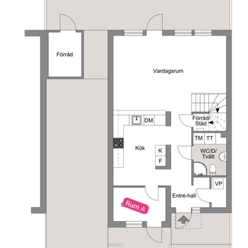 An image of the home at Västfjordsgatan, Stockholm