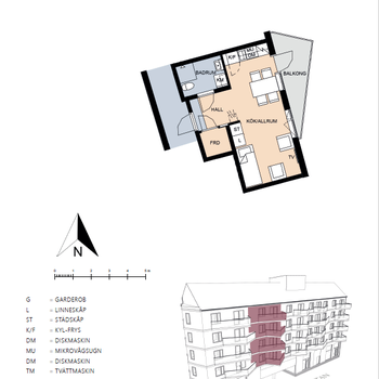 An image of the home at Kristinagatan 28 B, Norrköping