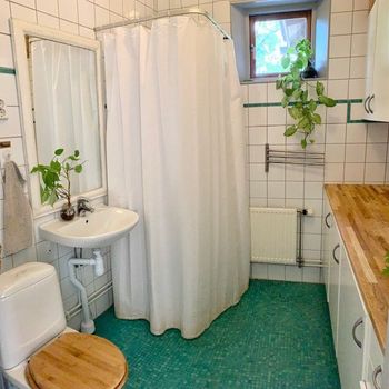 An image of the home at Hågavägen, Uppsala