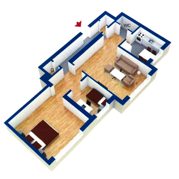 An image of the home at Övre Eneborgsvägen 19, Helsingborg