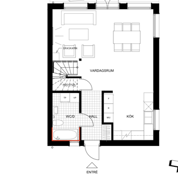 An image of the home at Svinningeuddsvägen, Åkersberga