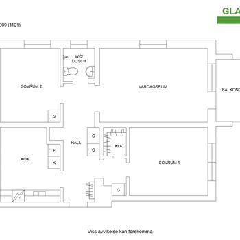 An image of the home at Riktargatan 1 B, Torshälla