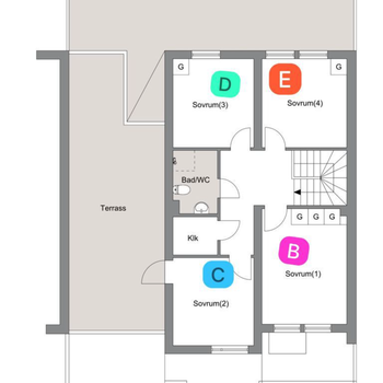 An image of the home at Västfjordsgatan, Stockholm