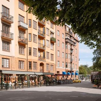 An image of the home at Tomtebogatan, Stockholm
