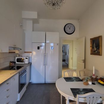 An image of the home at Döbelnsgatan, Stockholm