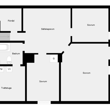 An image of the home at Sångvägen, Nacka