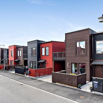 An image of the home at Västfjordsgatan, Stockholm