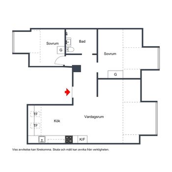 An image of the home at Sämskmakaregatan 1, Helsingborg