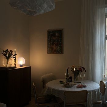 An image of the home at Roslagsgatan, Stockholm