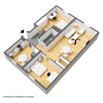 An image of the home at Bjäregatan 11, Helsingborg
