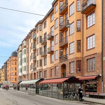 An image of the home at Tomtebogatan, Stockholm
