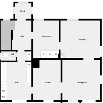 An image of the home at Sångvägen, Nacka